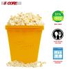 Microwave Popcorn Popper Original Large Bowl Oven Popcorn Maker Silicone Kernel Corn 5Core POP BWL Y Ratings Best Deal (Yellow)