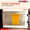 Microwave Popcorn Popper Original Large Bowl Oven Popcorn Maker Silicone Kernel Corn 5Core POP BWL Y Ratings Best Deal (Yellow)