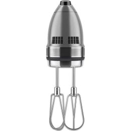 7-Speed Contour Silver Hand Mixer with Whisk and Whisk Attachment (Color: outline silver)