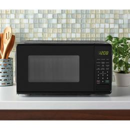 0.7 cu. ft. Countertop Microwave Oven, 700 Watts, White, New (Actual Color: Black)
